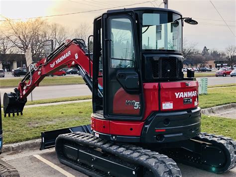 yanmar vio55 mini excavator